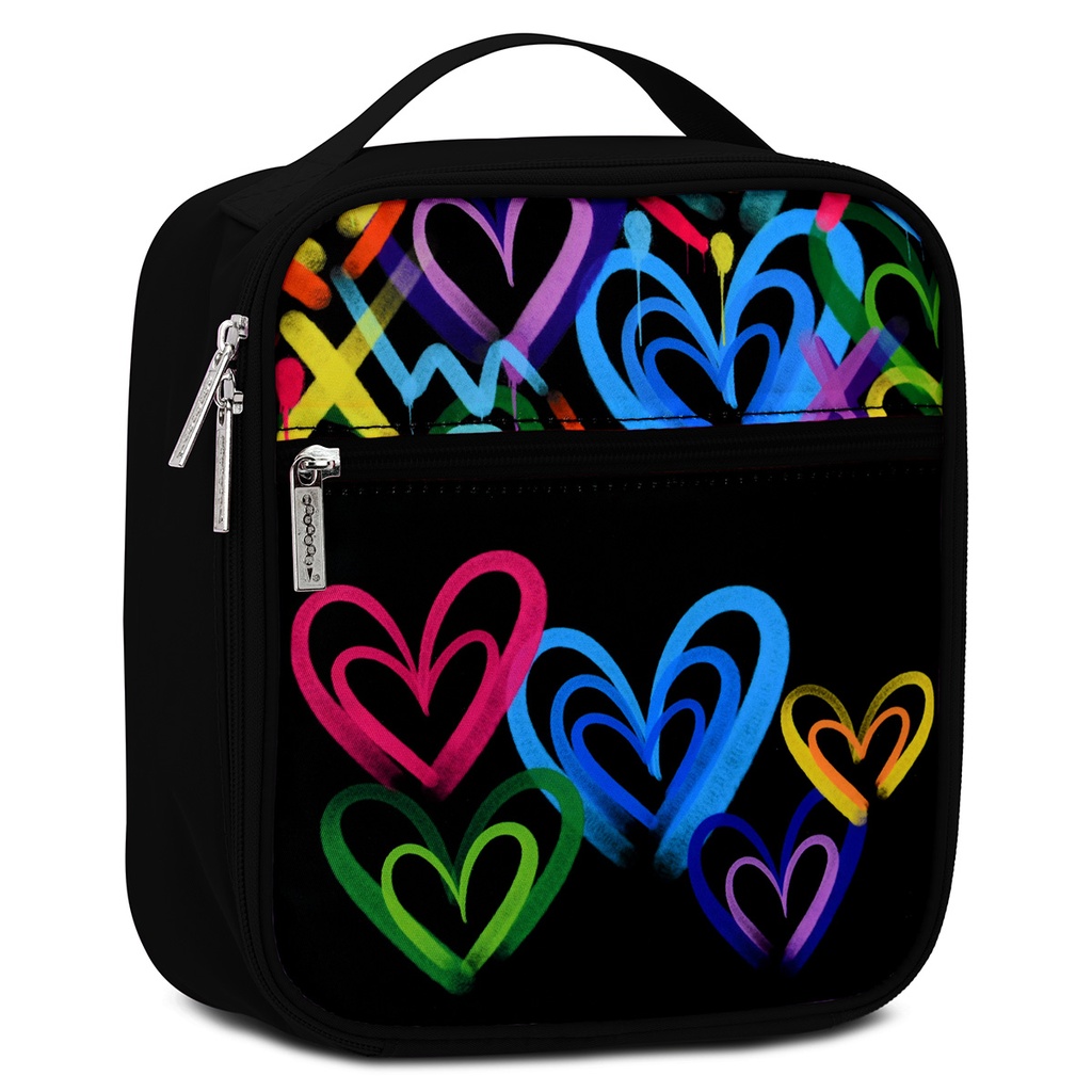 Corey Paige Hearts Lunch Tote