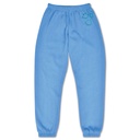 Happy Faces Bright Blue Basic Sweatpants