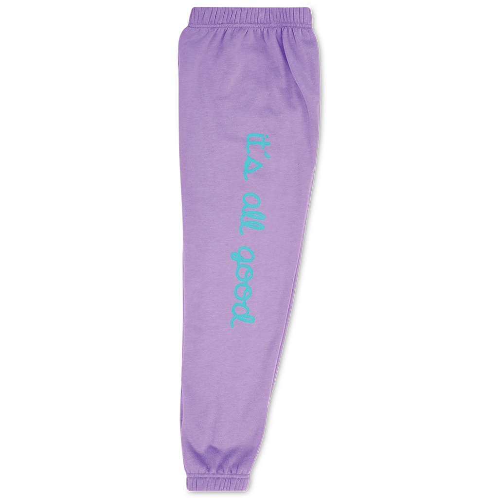 All Good Vivid Violet Basic Sweatpants