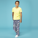 Dinosaur Tracks Glow Plush Pants