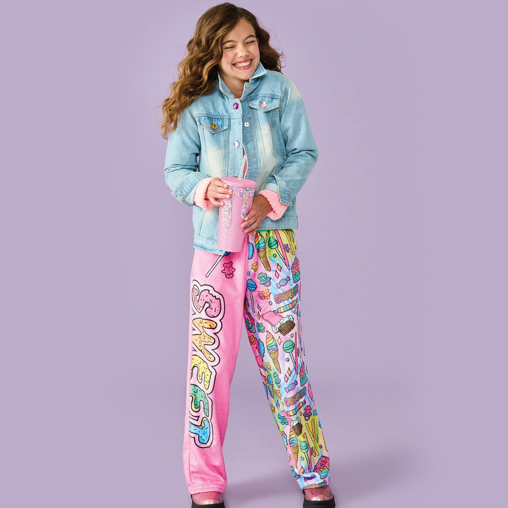 Corey Paige I Want Candy Plush Pants