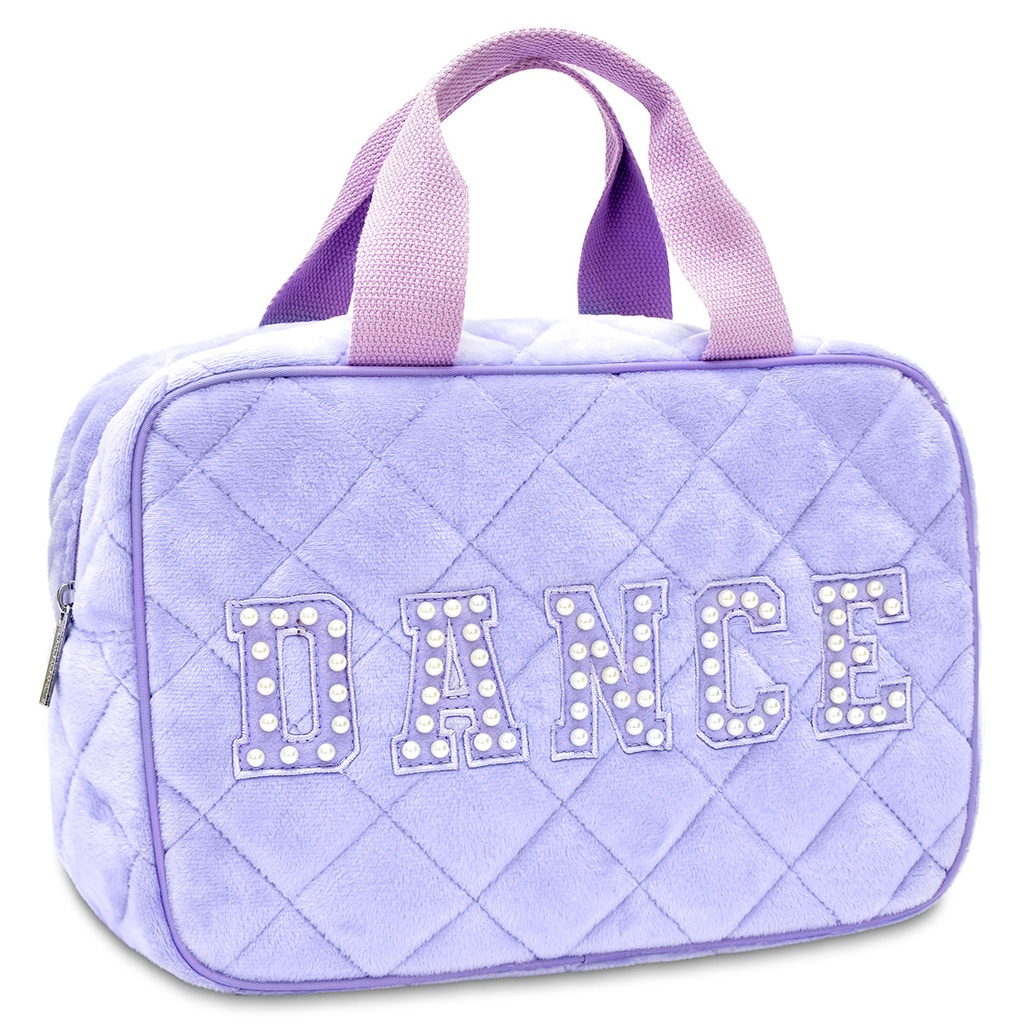 Love to Dance Quilted Cosmetic