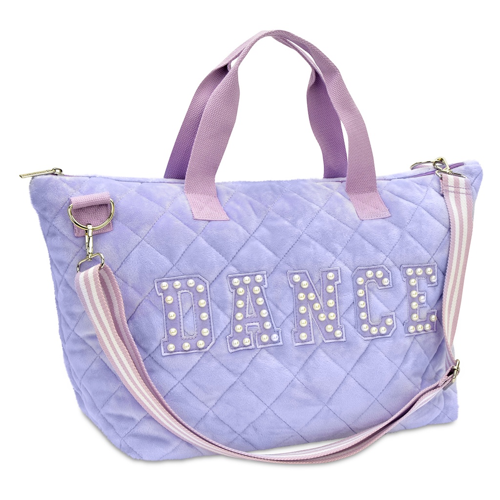 Love to Dance Quilted Overnight Bag