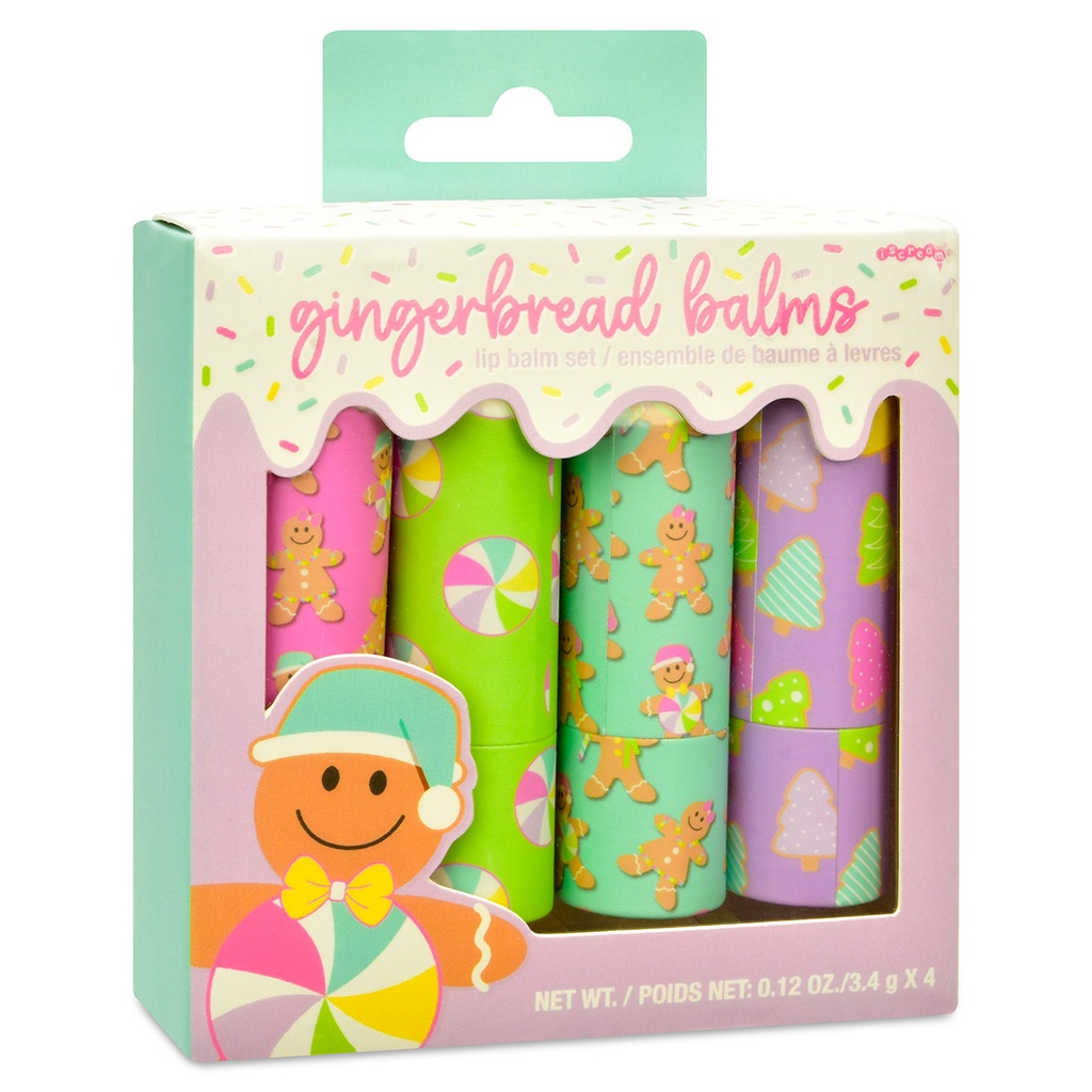 Gingerbread Lip Balm Set