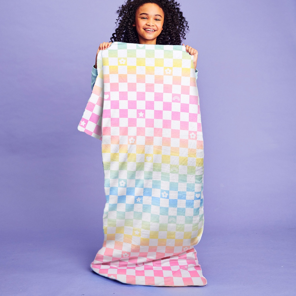 Ombre Checkerboard Sleeping Bag