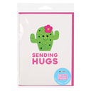 Cactus Rhinestone Decal Greeting Card