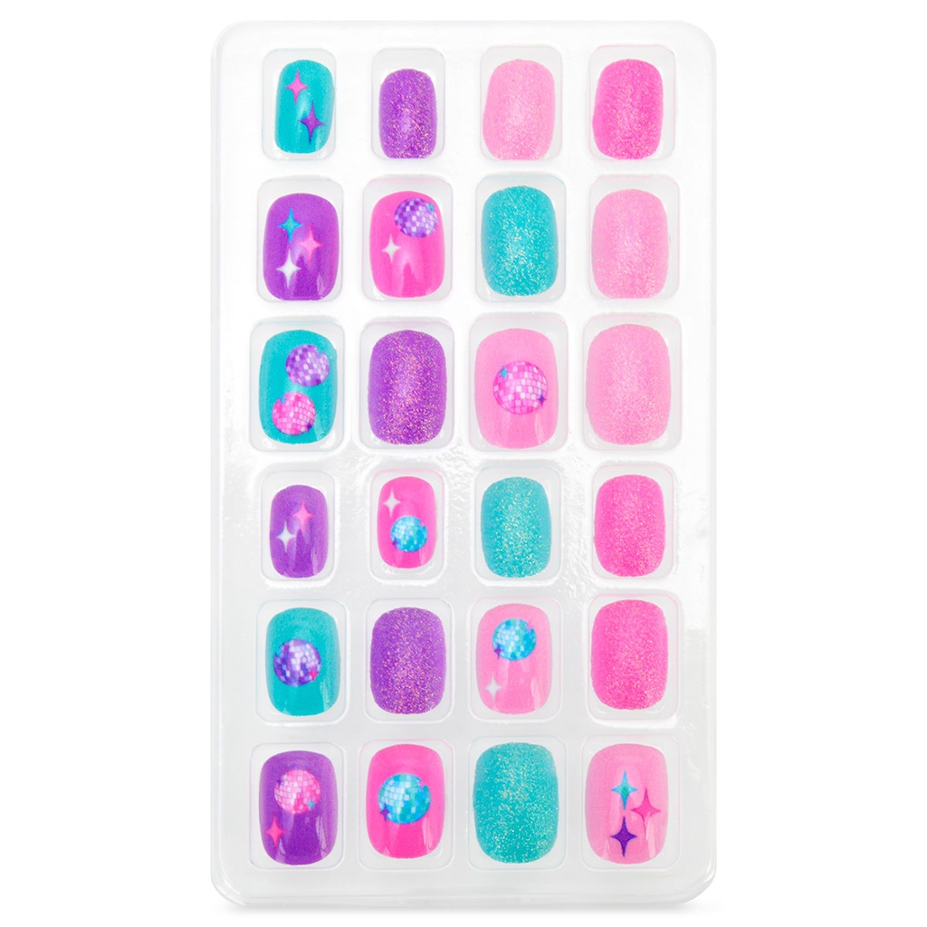 Glitter Press On Nail Set