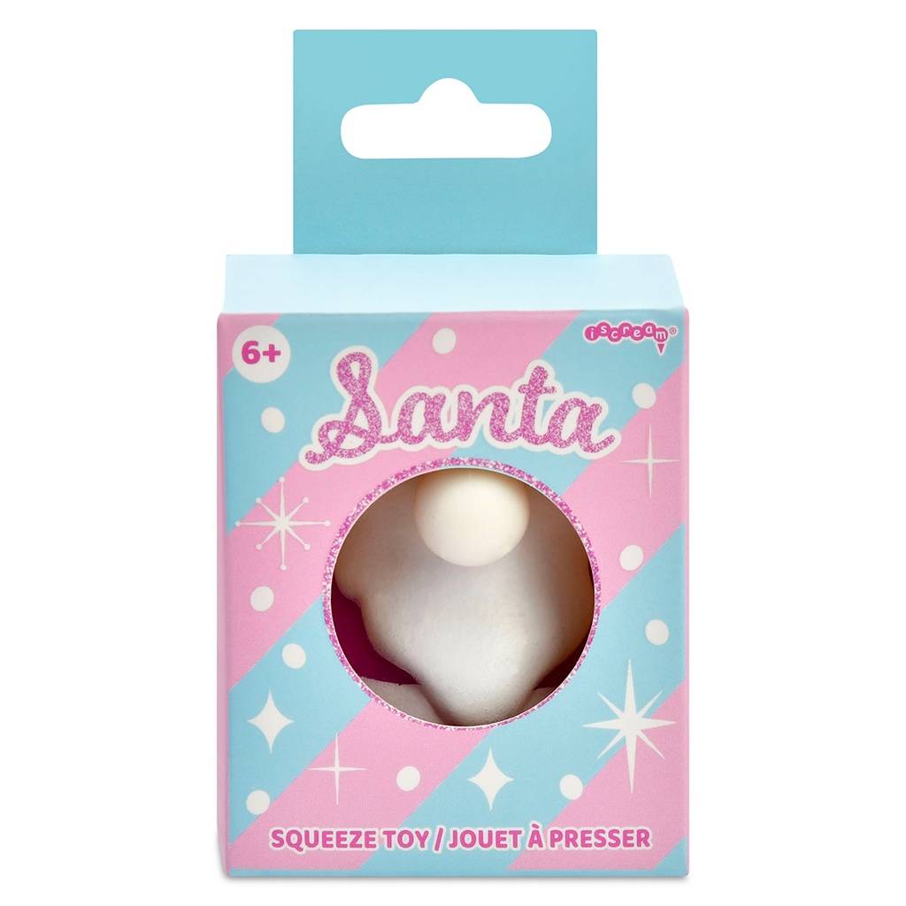 Santa Bubble Squeeze Toy