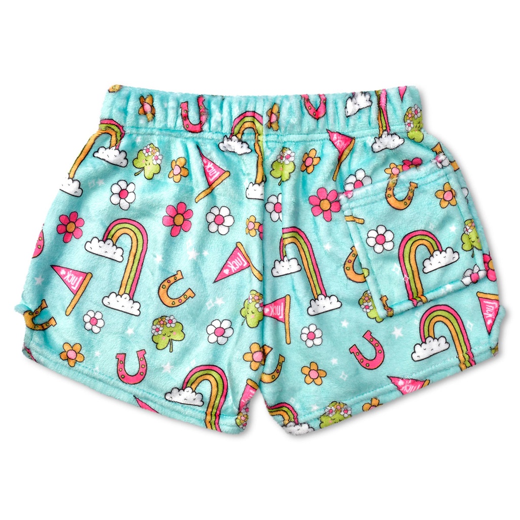 Lucky Day Plush Shorts