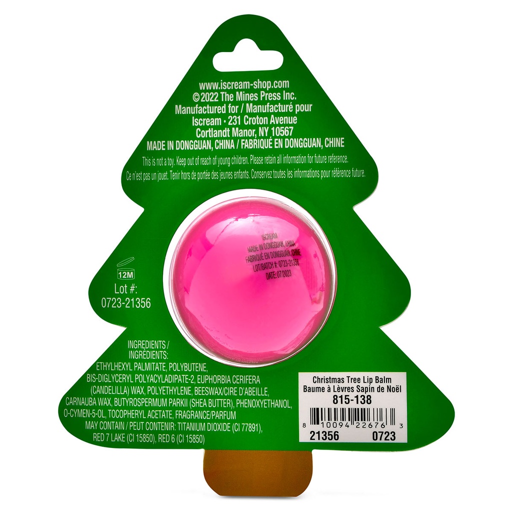 Christmas Tree Lip Balm