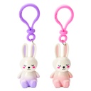 Bunny Besties Lip Gloss Key Chains - 2 pieces