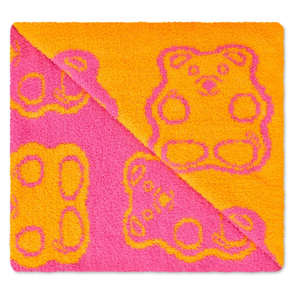 Jelly Bears Cozy Knit Blanket