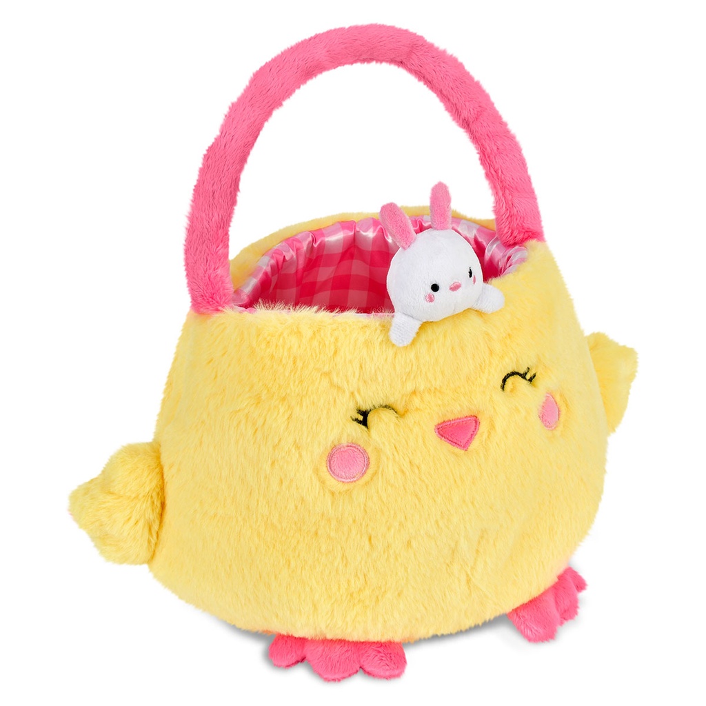 Hoppy Chick Basket Plush