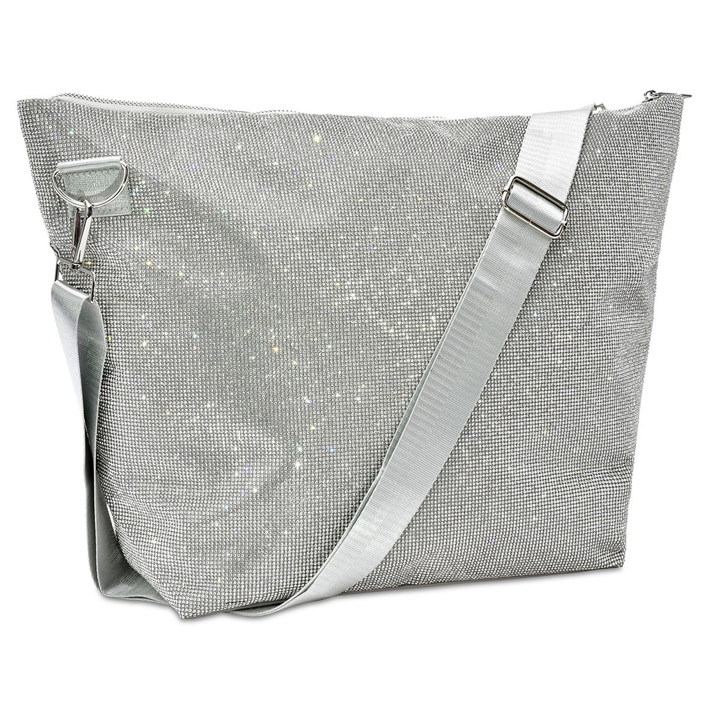 White Crystal Overnight Bag