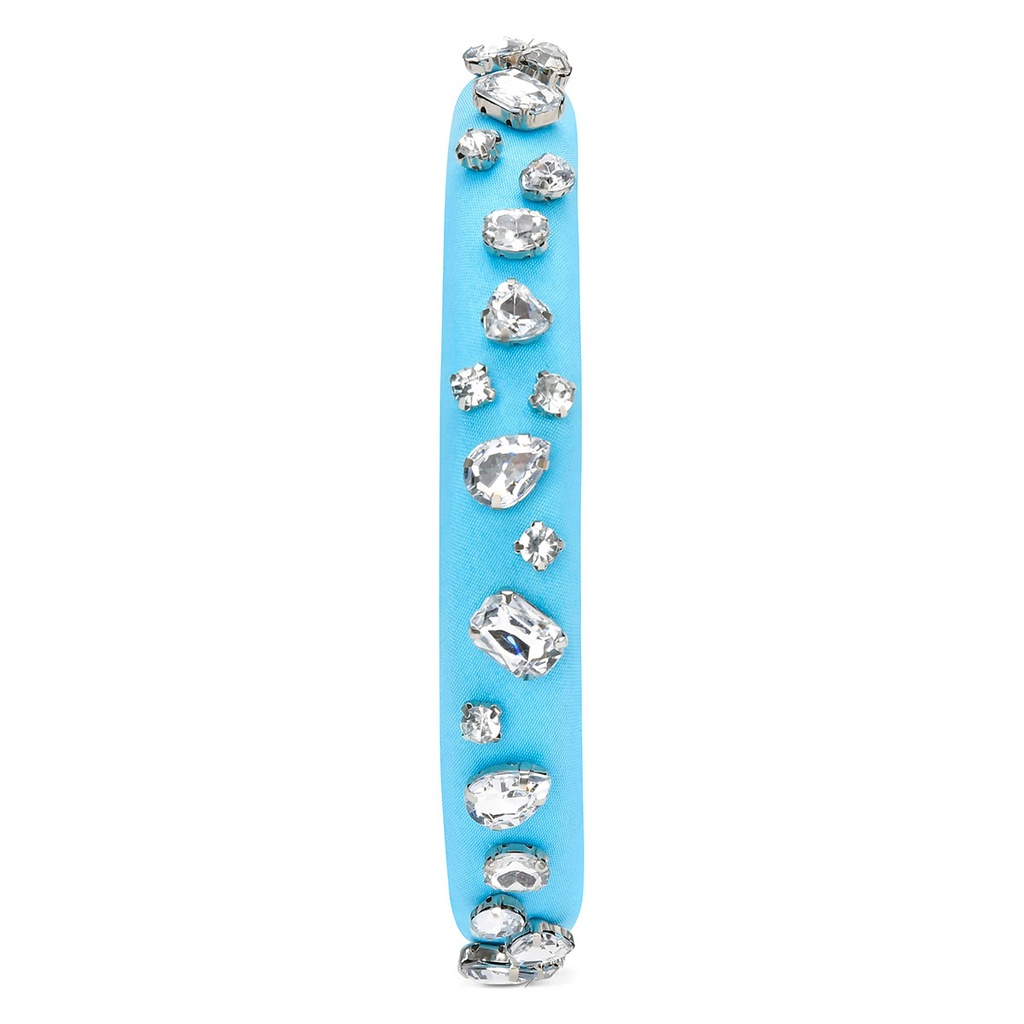 Ice Blue Gem Headband