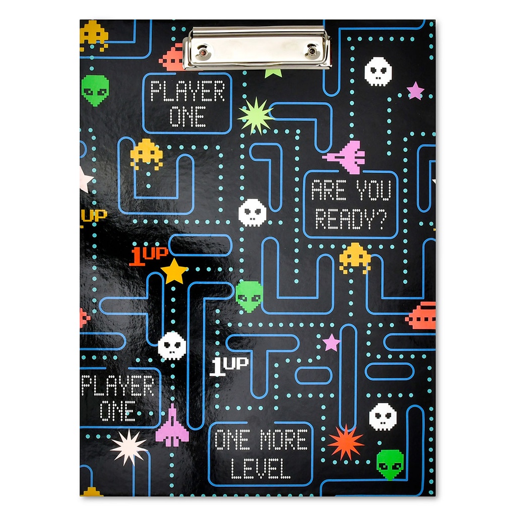 Retro Gamer Clipboard Set