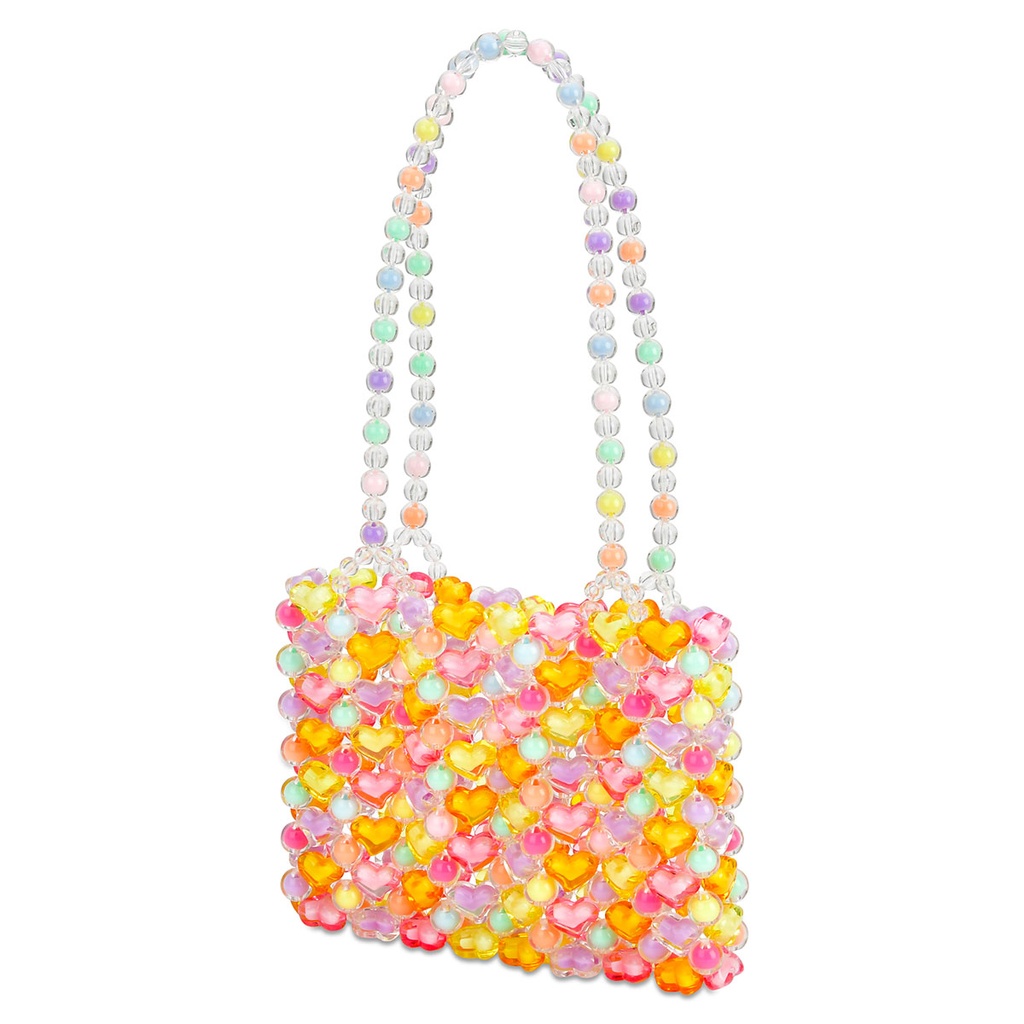 Beaded Pastel Bag