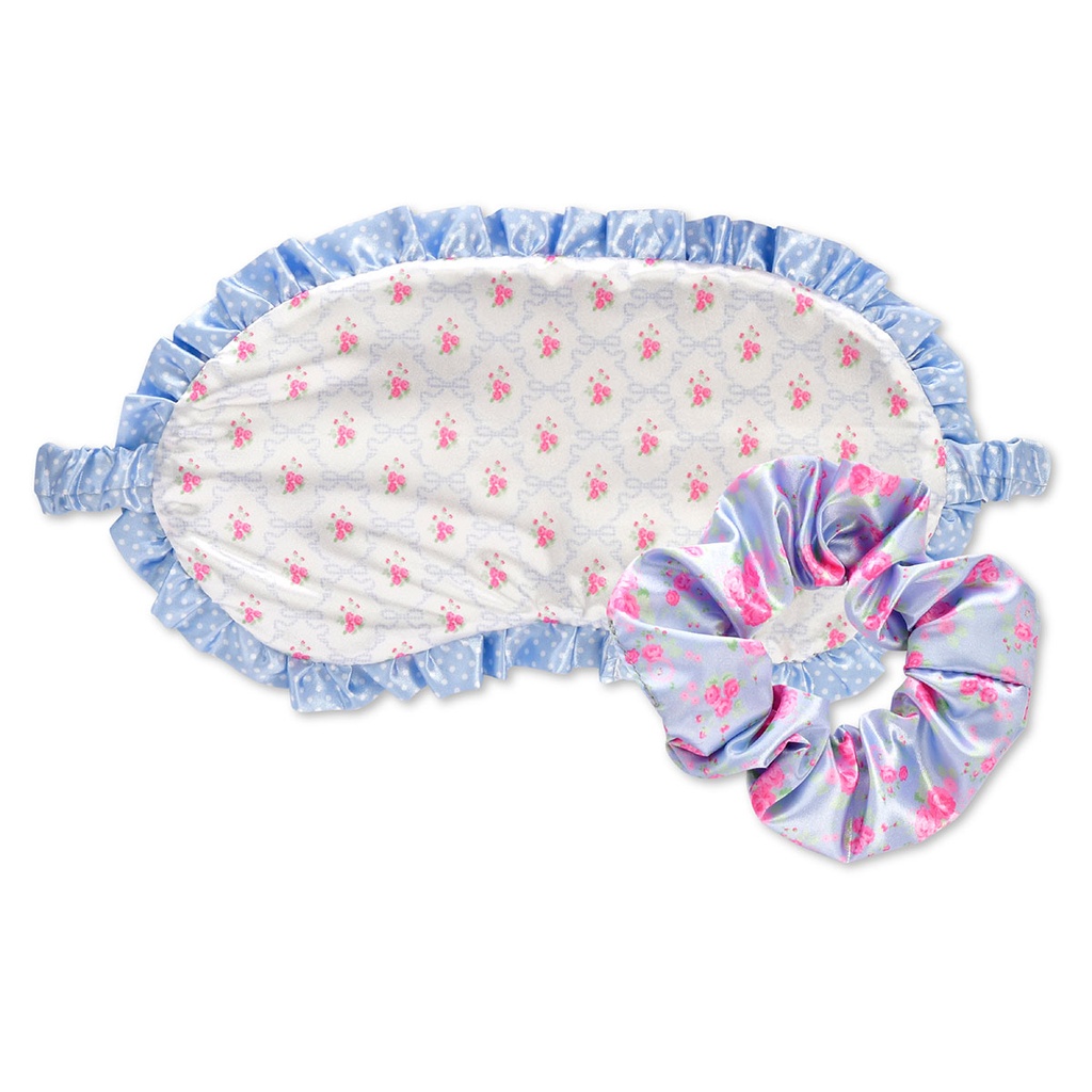 Ditsy Eye Mask & Scrunchie set