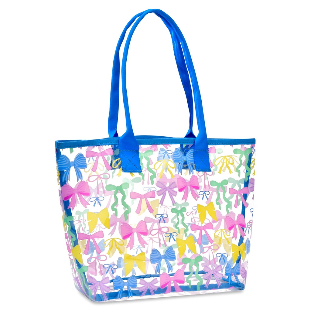 Pretty Bows Clear Tote Bag