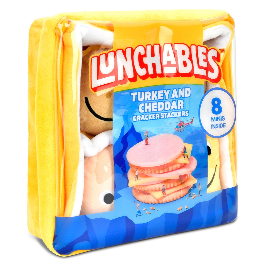 Lunchables Turkey and Cheese Packaging Plush