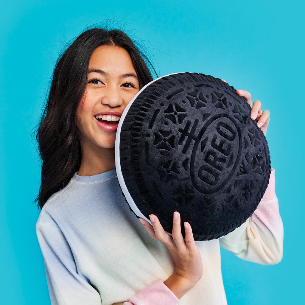 Oreo Cookie Embossed Pillow