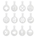 Cocoa Latte Stencil Set