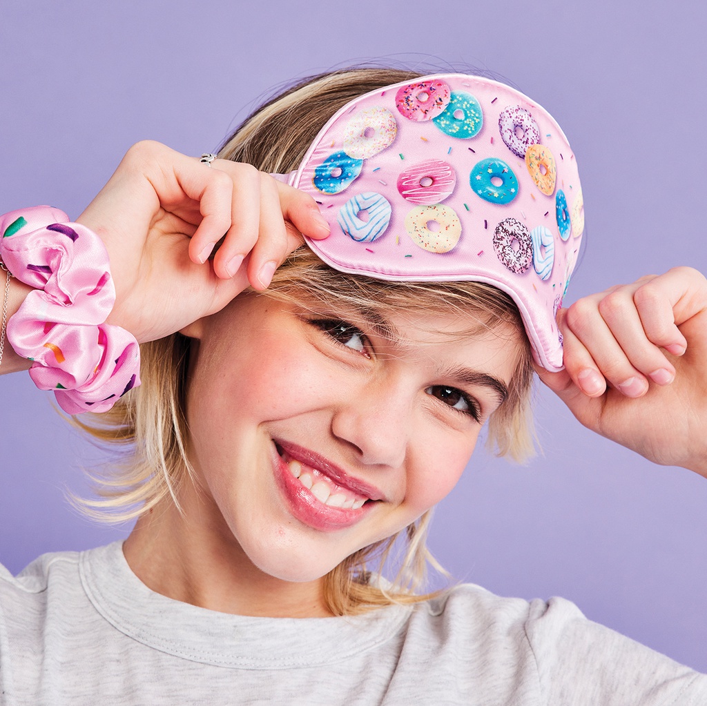 Go Do-Nuts Eye Mask & Scrunchie Set