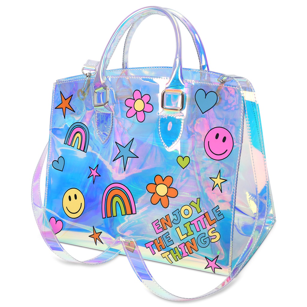 3D Embroidered Coloured Tote Bag - Superstitch 86
