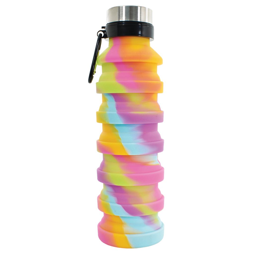 Tie Dye Collapsible Water Bottle