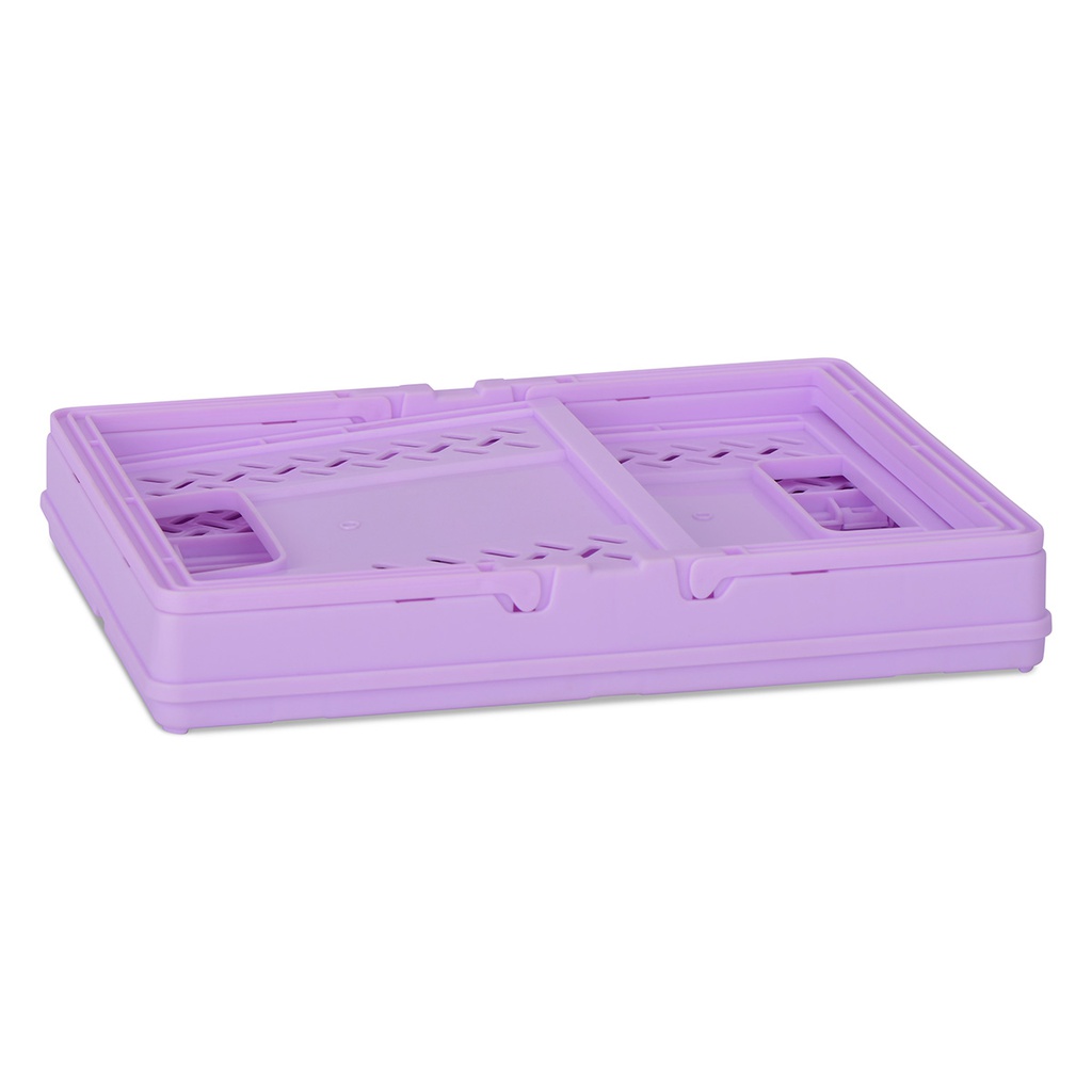 Lavender Foldable Storage Crate