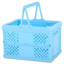 Blue Foldable Storage Crate