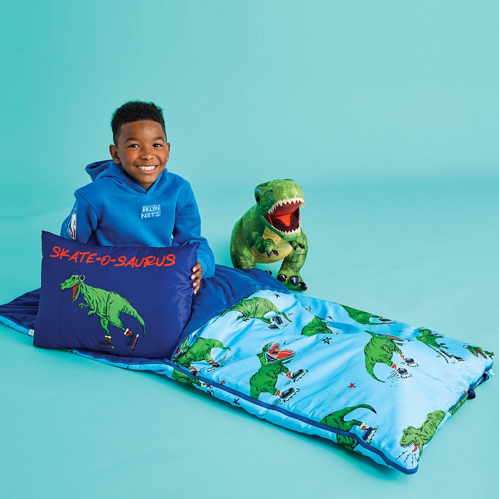 Skating Dinosaurs Sleeping Bag