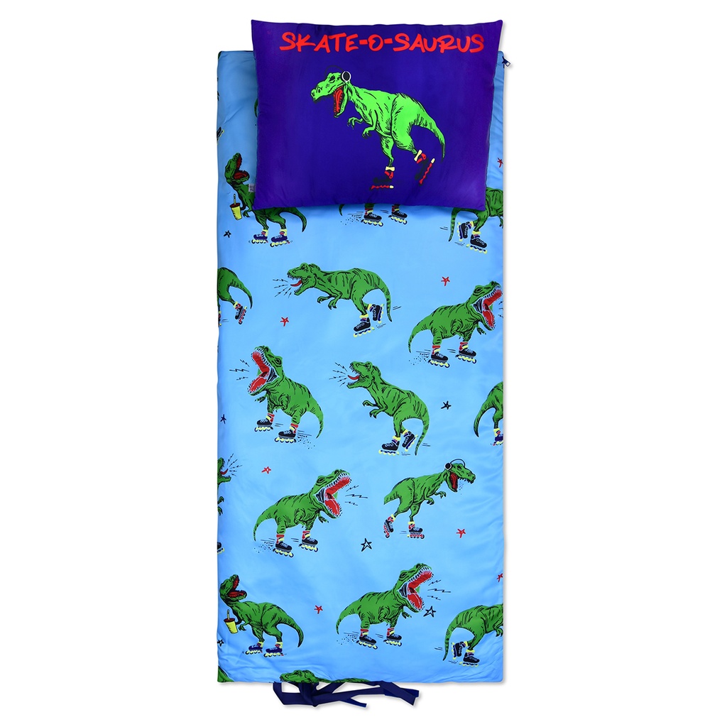 Skating Dinosaurs Sleeping Bag