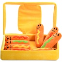 Oscar Mayer Hot Dog Packaging Plush