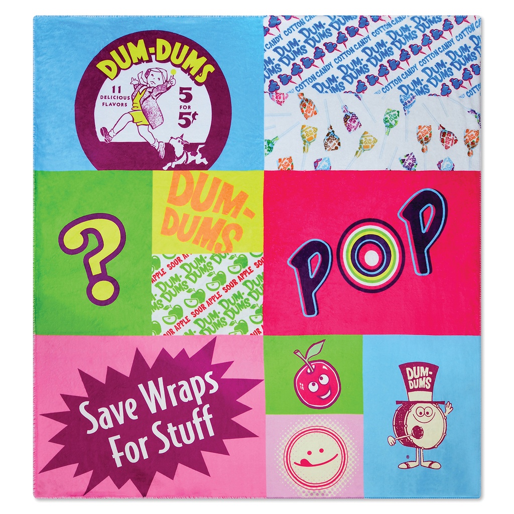 Dum Dums Sherpa Blanket