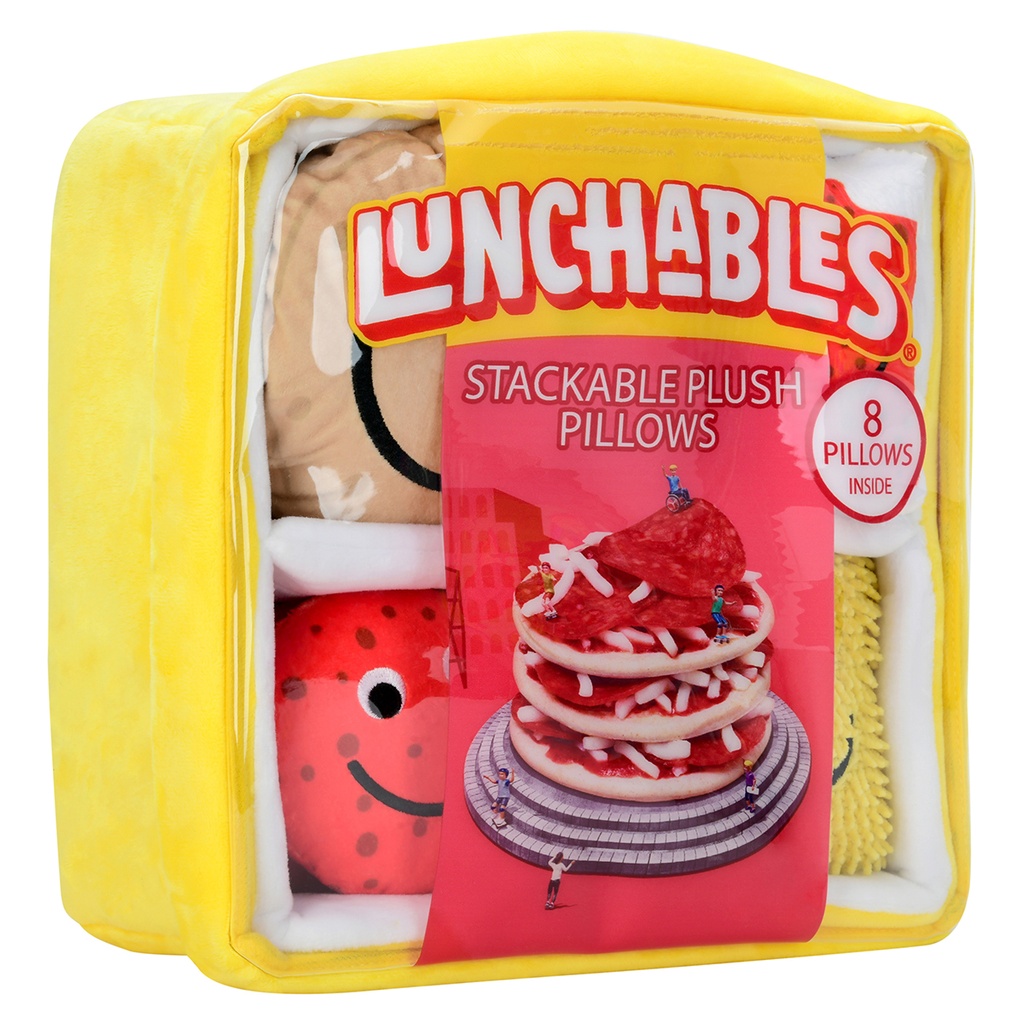 Lunchables Pizza Packaging Plush