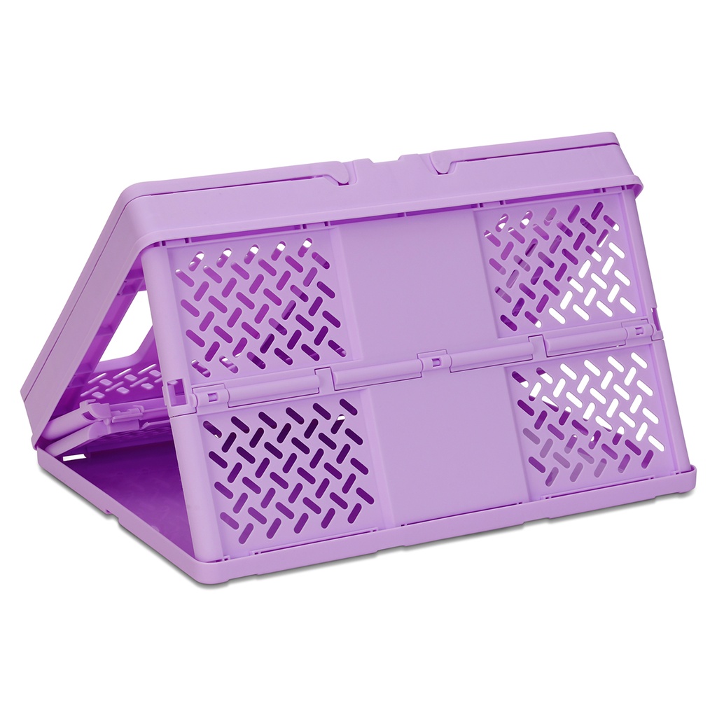 Large Lavender Foldable Storage Crate