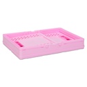 Large Pink Foldable Storage Crate