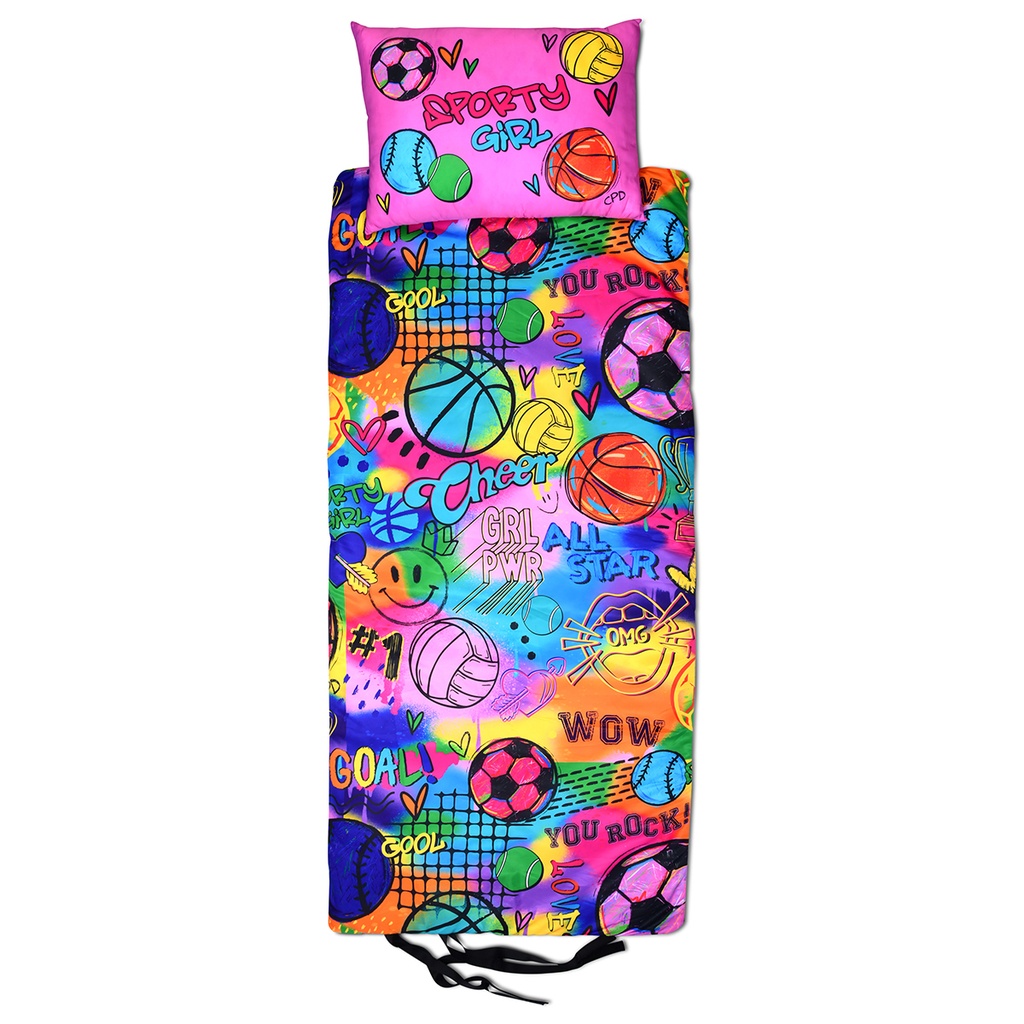 Corey Paige Fun Sports Sleeping Bag Set