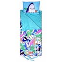 Shark Frenzy Sleeping Bag and Pillow Set