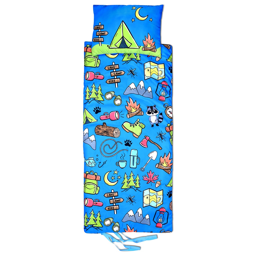 Camp Out Sleeping Bag and Pillow Set