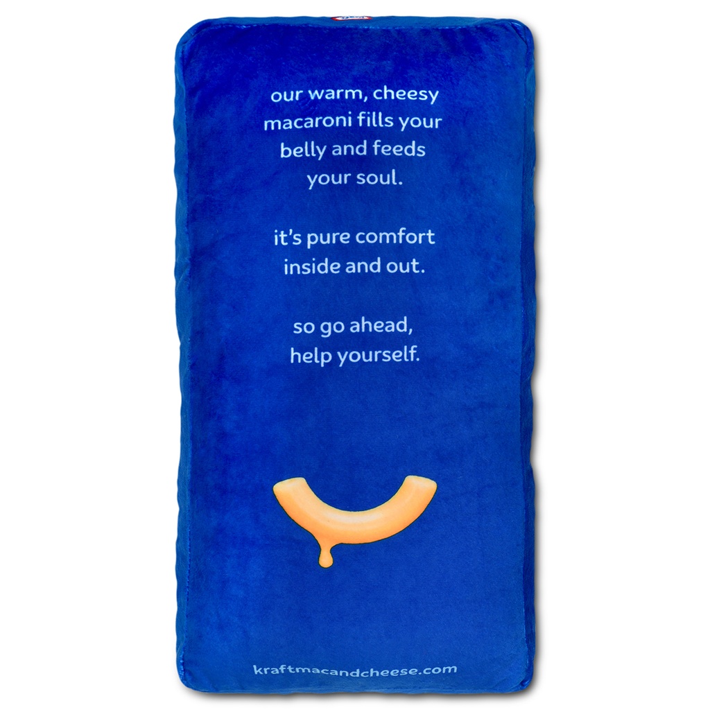 Kraft Mac and Cheese Packaging Plush