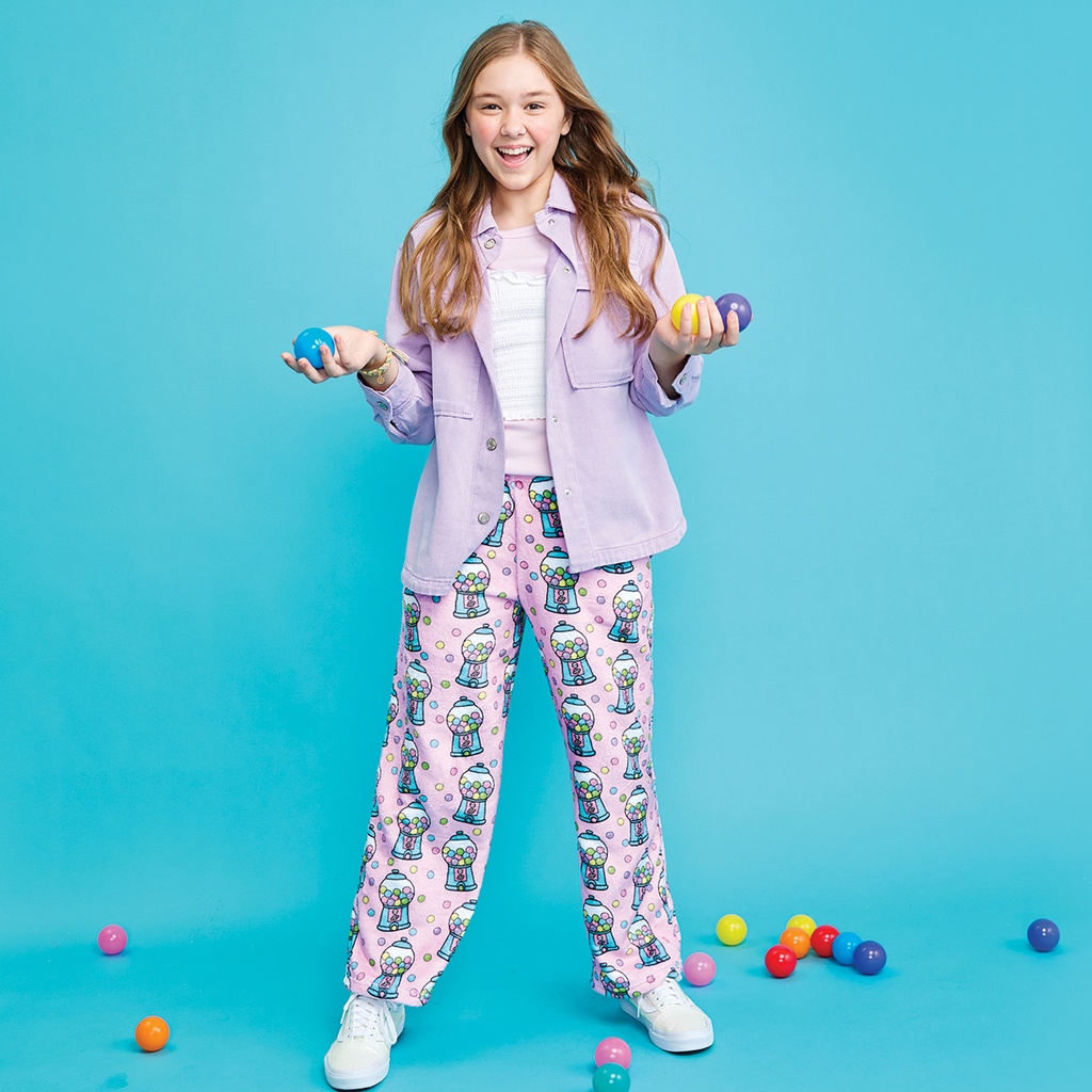 Bubble Gum Fun Plush Pant