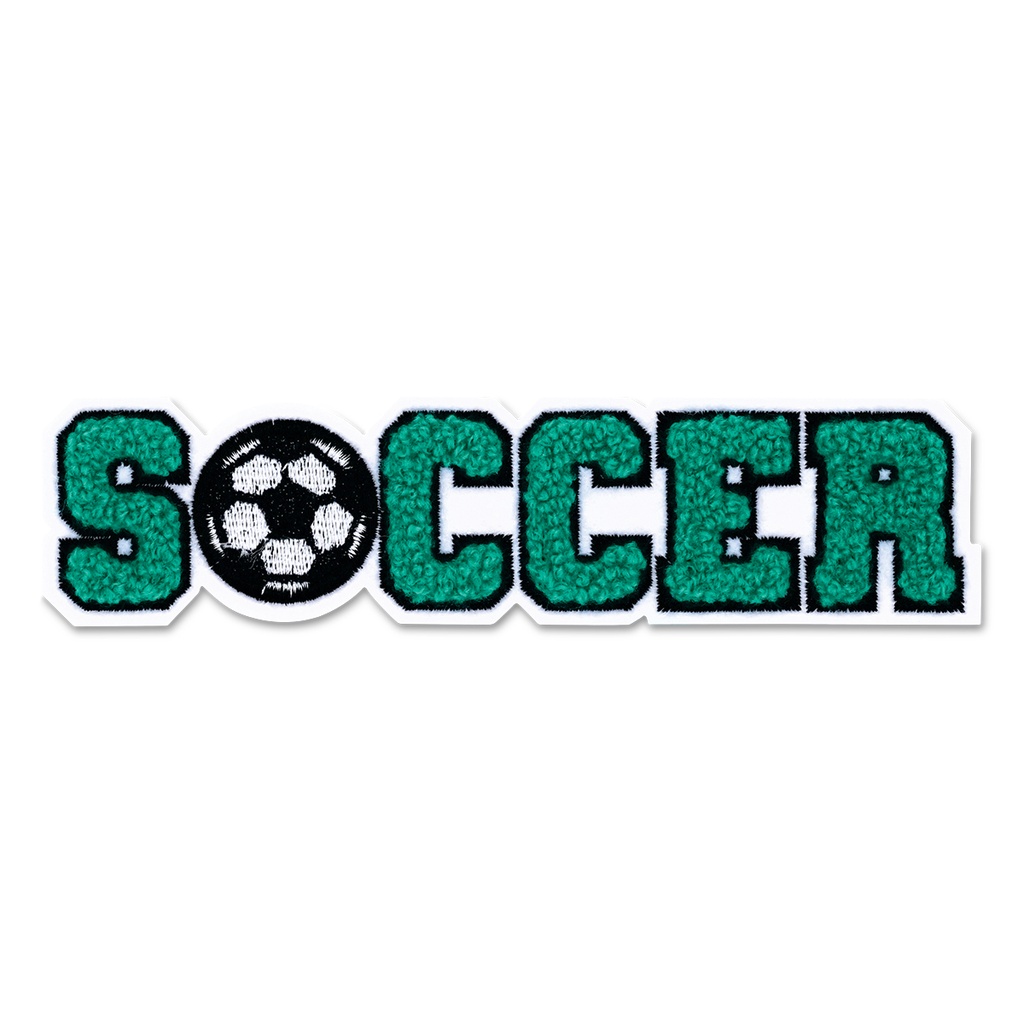 Soccer Sticker Patch - Large