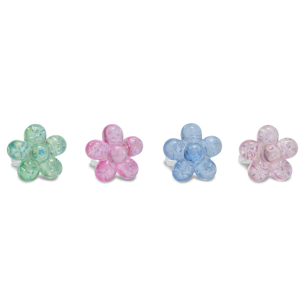 Flower Rings Set of 4