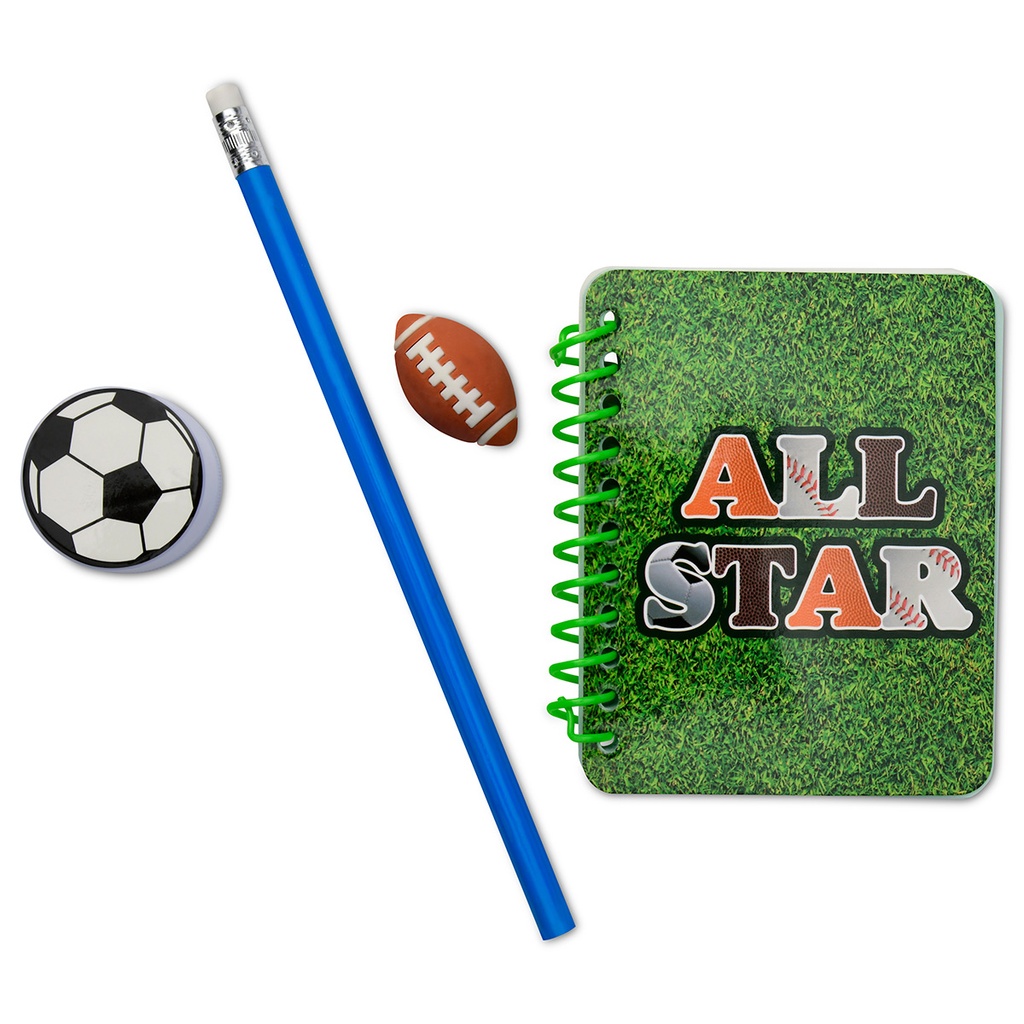 All Star Clipboard Stationery Set