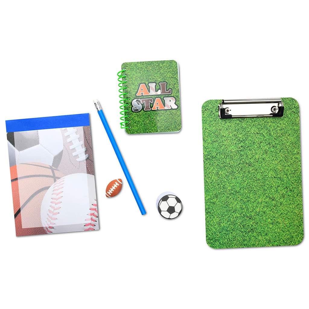 All Star Clipboard Stationery Set