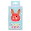 Pink Sparkle Bunny Squeeze Toy