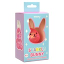 Pink Sparkle Bunny Squeeze Toy