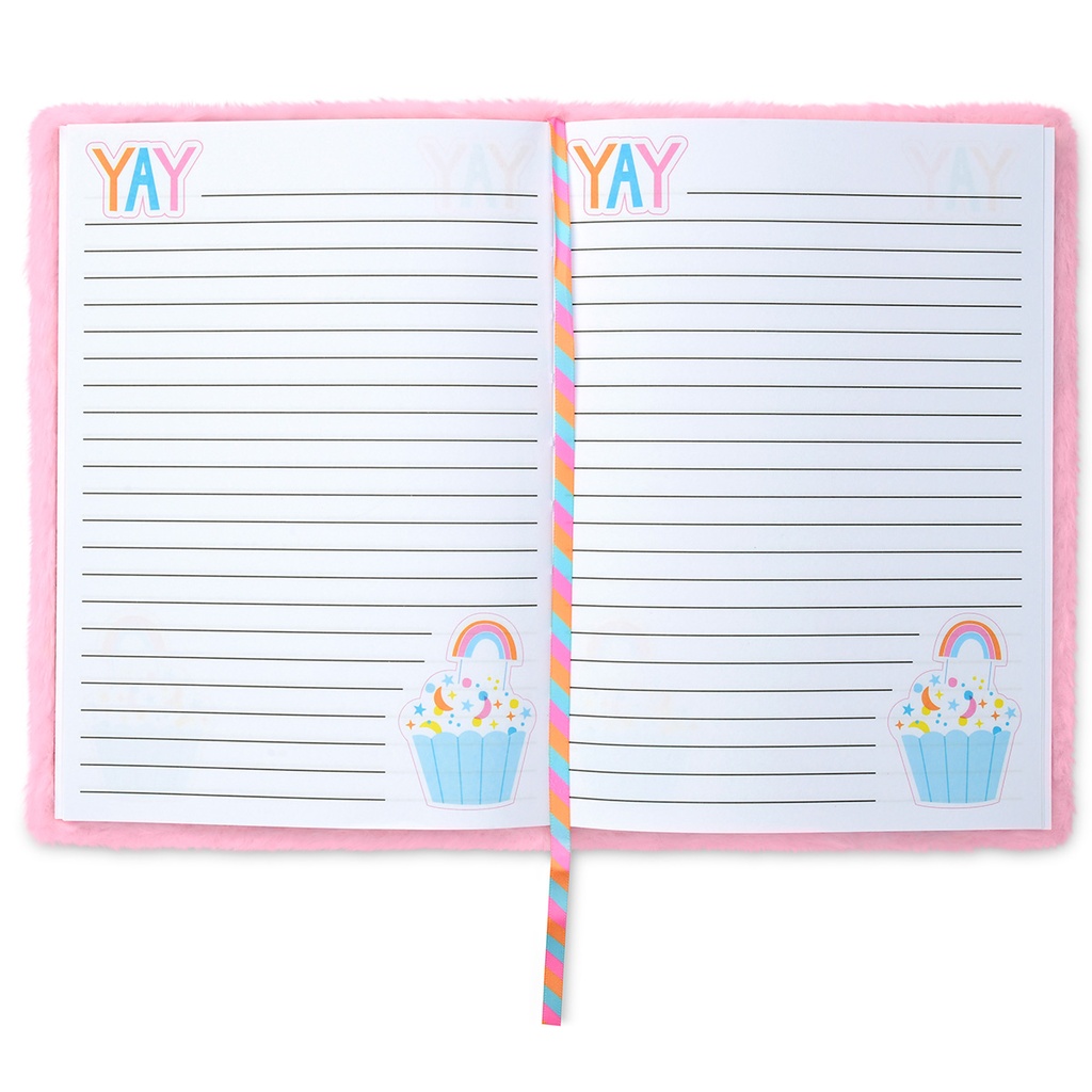 Cupcake Rainbow Journal